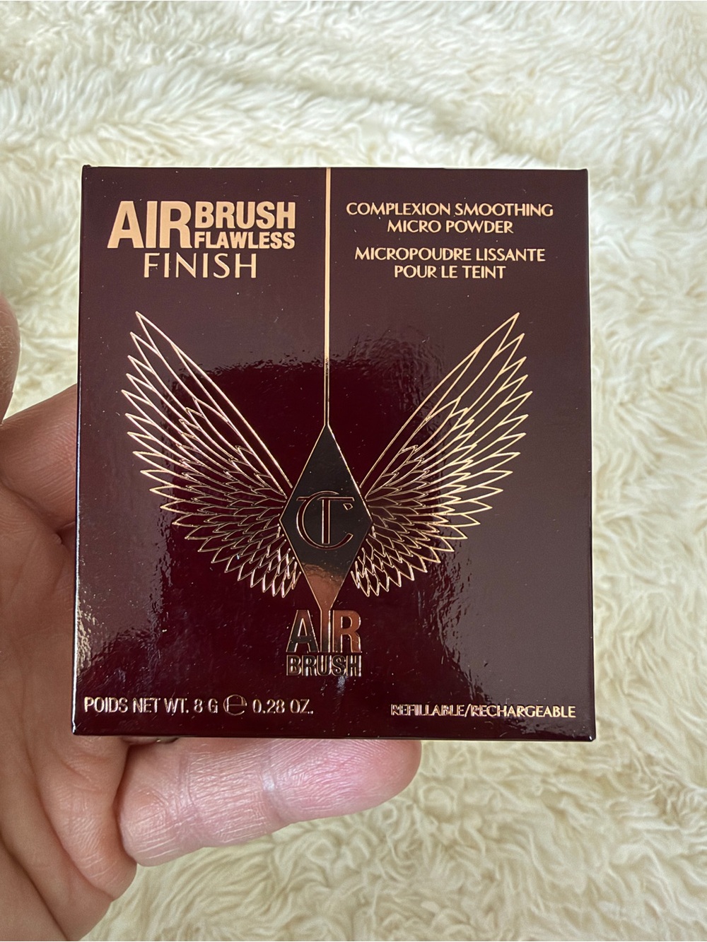Charlotte Tilbury Airbrush Flawless Finish Setting Powder FAIR 1 - Picture 3 of 8